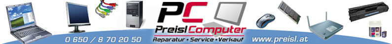 Logo Preisl Computer Reparatur Service Verkauf